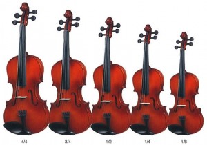 Cách chọn mua đàn violin theo độ tuổi