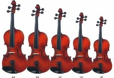 Lựa chọn đàn Violin phù hợp với từng độ tuổi