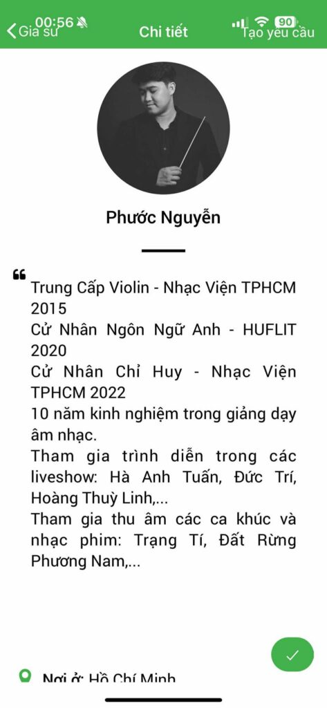 Gia sư dạy Violin 11