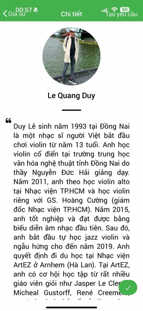 Gia sư dạy Violin 13