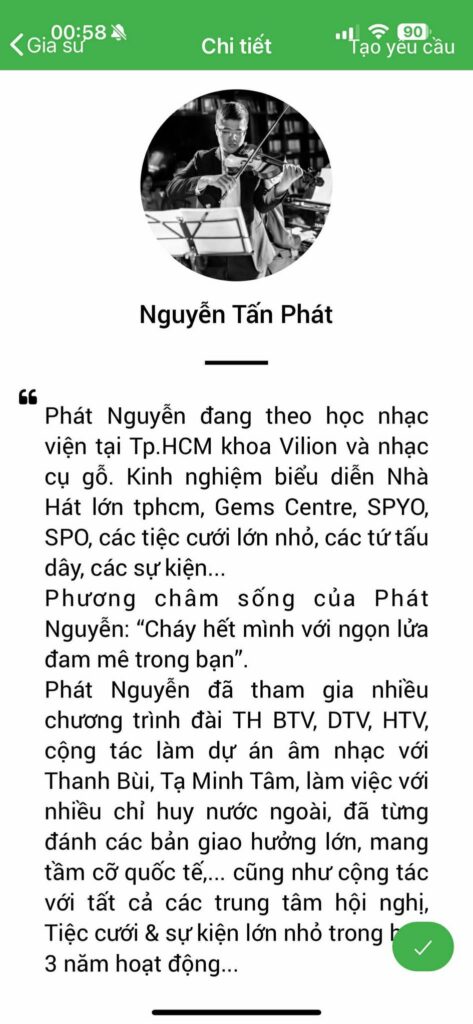 Gia sư dạy Violin 19