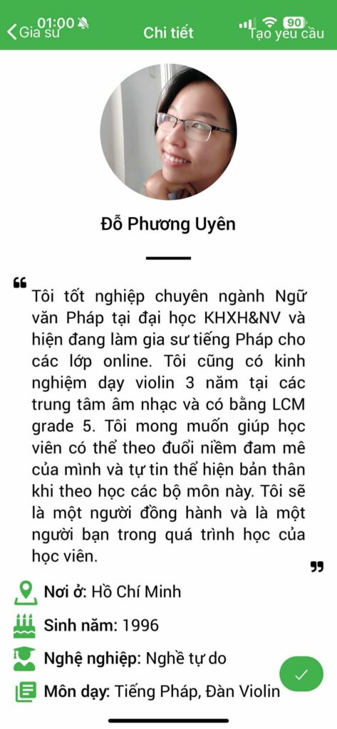 Gia sư dạy Violin 26