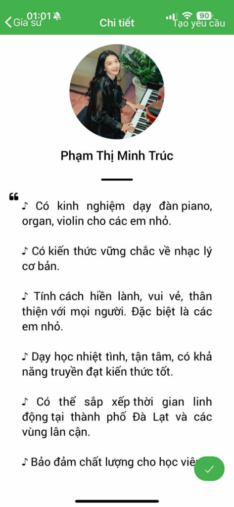 Gia sư dạy Violin 29