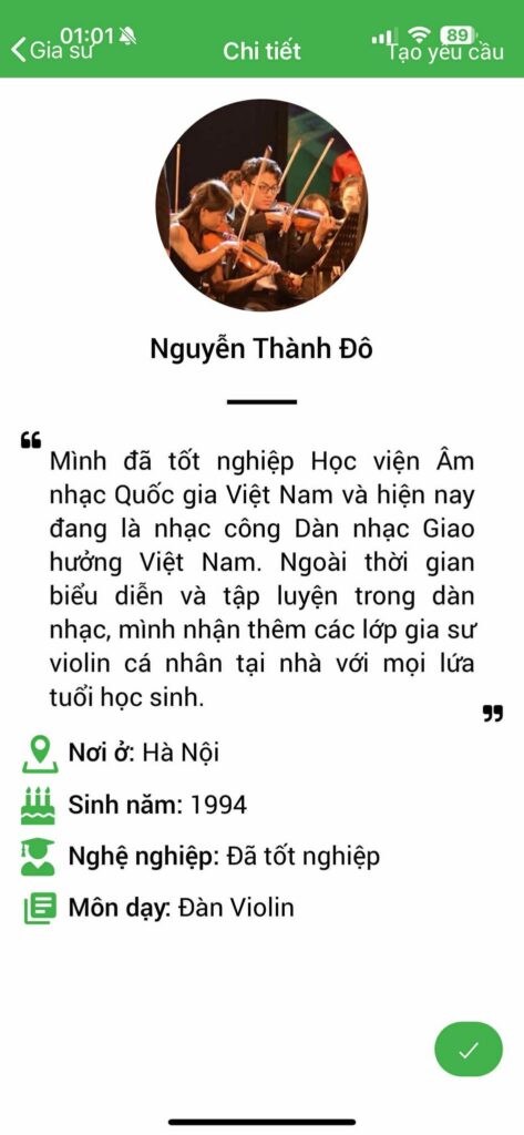 Gia sư dạy Violin 31