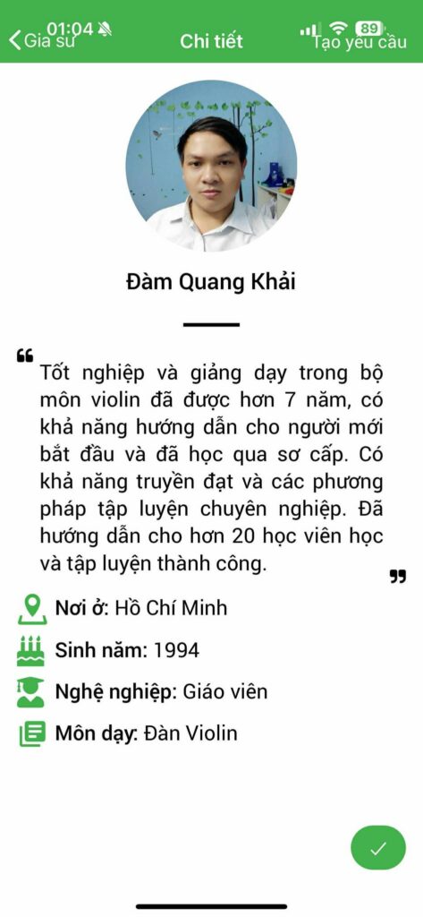 Gia sư dạy Violin 35