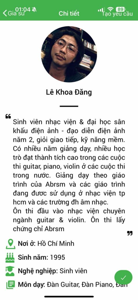 Gia sư dạy Violin 37