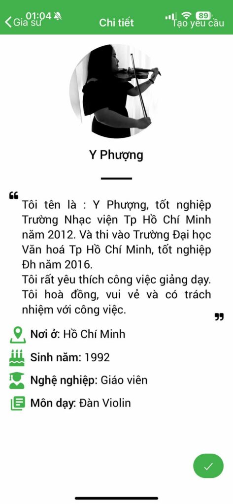 Gia sư dạy Violin 39