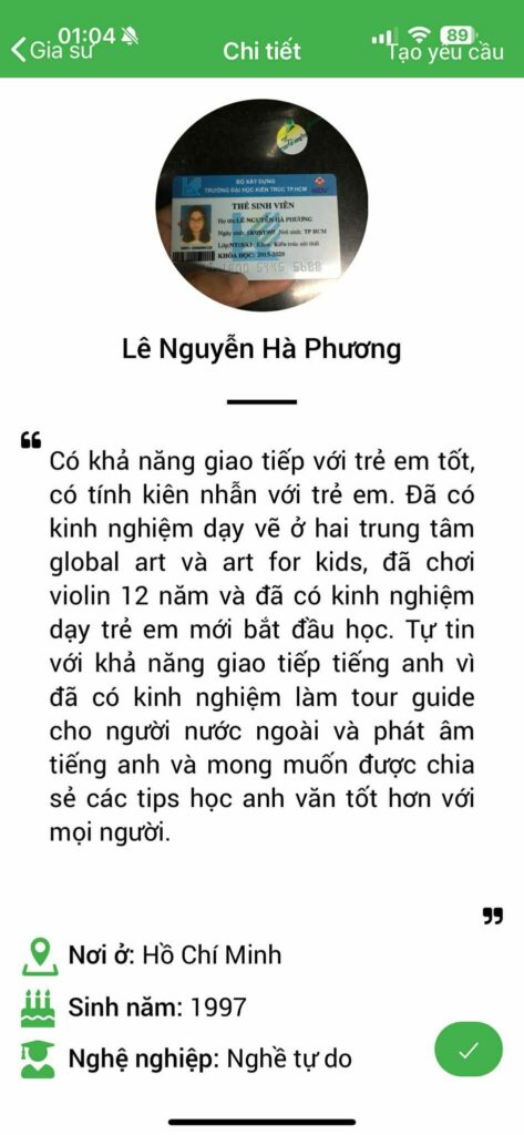 Gia sư dạy Violin 40