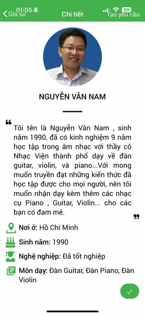 Gia sư dạy Violin 41