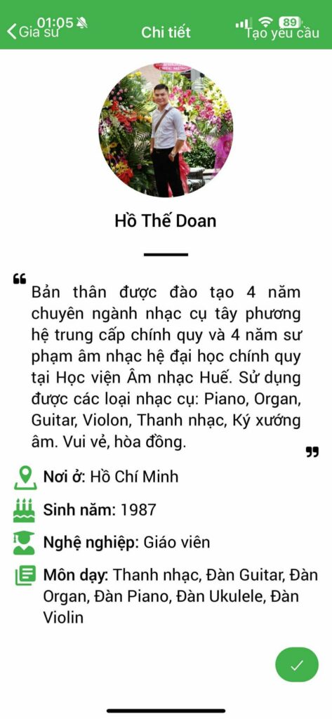 Gia sư dạy Violin 42