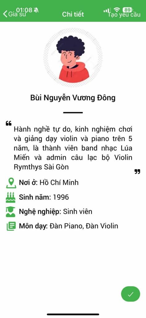 Gia sư dạy Violin 48