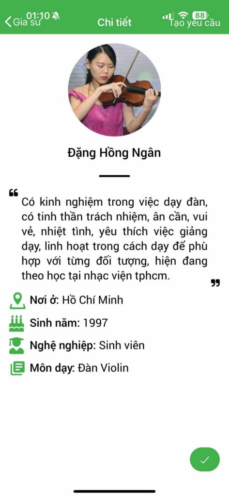 Gia sư dạy Violin 52