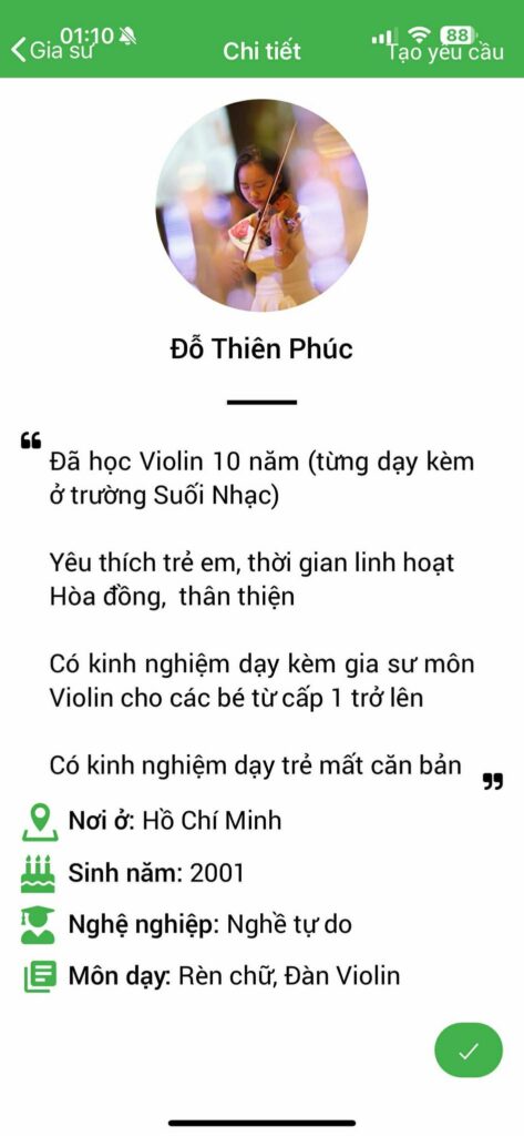 Gia sư dạy Violin 53