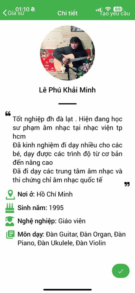 Gia sư dạy Violin 55