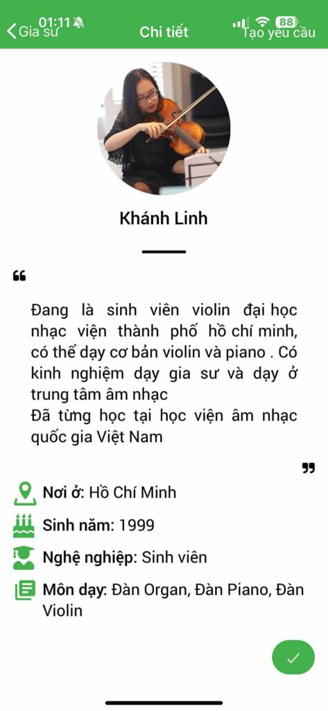 Gia sư dạy Violin 56