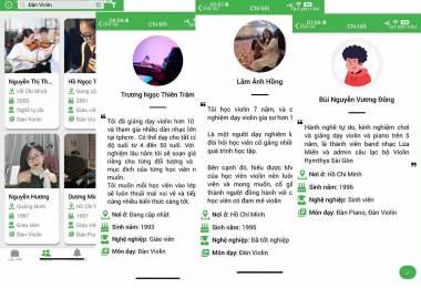 Gia sư dạy đàn Violin cho trẻ
